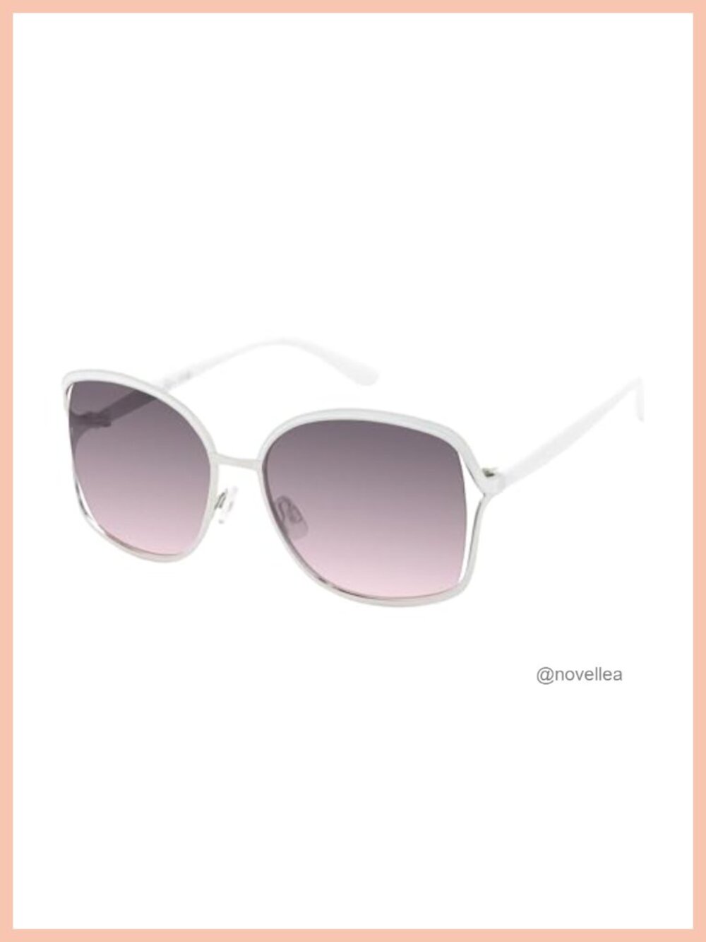 Oval Sunglasses Women Metal Frame UV Protection